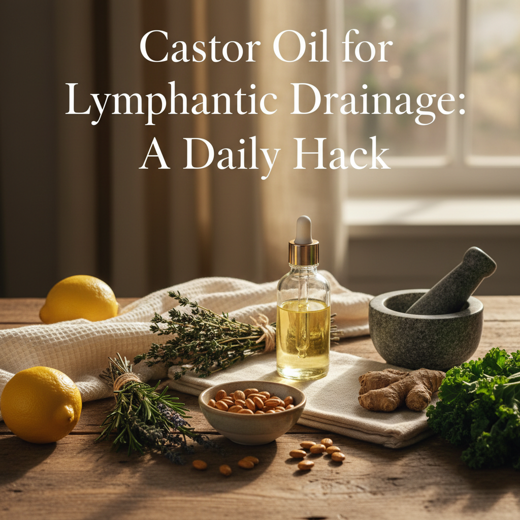 Castor Oil for Lymphatic Drainage: A Daily Hack