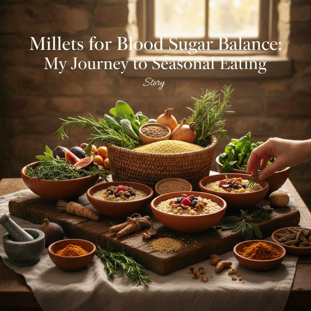 Millets for Blood Sugar Balance: My Journey to Seasonal Eating